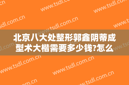 北京八大处整形郭鑫阴蒂成型术大楷需要多少钱?怎么样?
