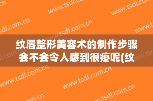 纹唇整形美容术的制作步骤会不会令人感到很疼呢(纹唇怎么做视频教程)