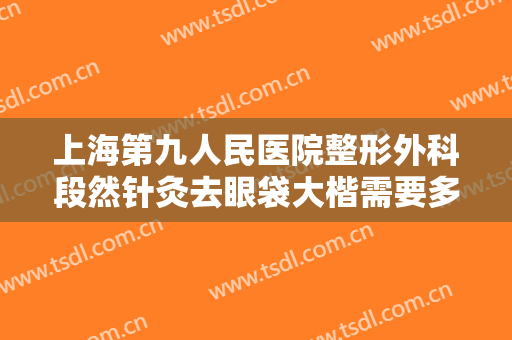 上海第九人民医院整形外科段然针灸去眼袋大楷需要多少费用?效果怎么样?