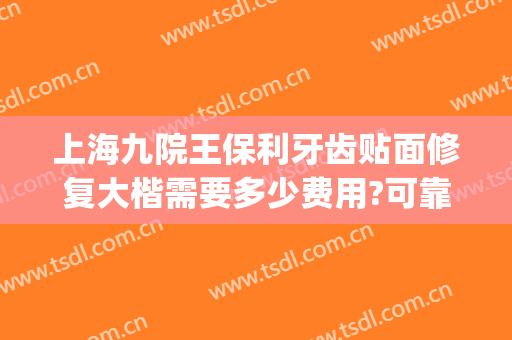 上海九院王保利牙齿贴面修复大楷需要多少费用?可靠吗?(上海九院做牙贴面多少钱一颗)