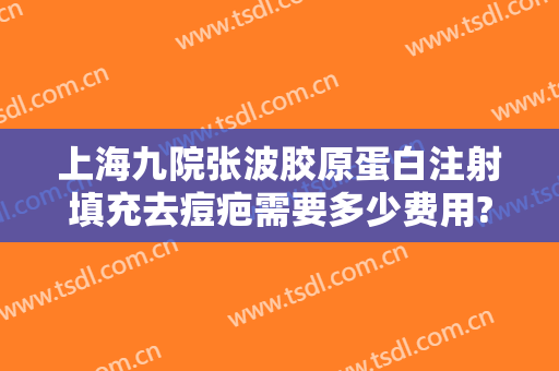 上海九院张波胶原蛋白注射填充去痘疤需要多少费用?可靠吗?