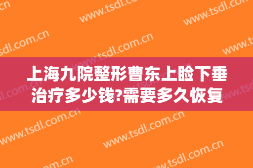 上海九院整形曹东上睑下垂治疗多少钱?需要多久恢复?(上海九院上眼睑下垂矫正手术)