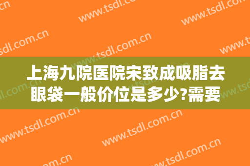 上海九院医院宋致成吸脂去眼袋一般价位是多少?需要多久恢复?(上海九院面部吸脂价格)