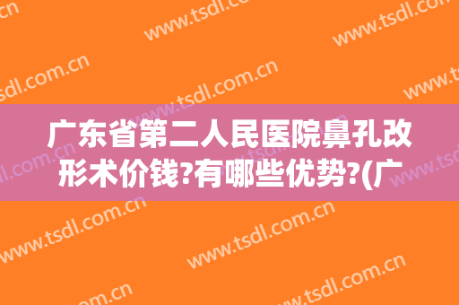 广东省第二人民医院鼻孔改形术价钱?有哪些优势?(广东省第二人民医院鼻孔改形术价钱?有哪些优势项目)