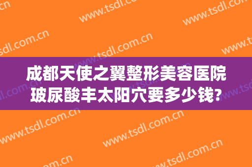 成都天使之翼整形美容医院玻尿酸丰太阳穴要多少钱?贵不贵?(四川天使之翼整形)