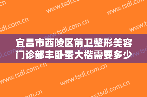 宜昌市西陵区前卫整形美容门诊部丰卧蚕大楷需要多少钱?怎么样?