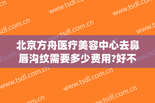 北京方舟医疗美容中心去鼻唇沟纹需要多少费用?好不好?(北京方舟美容医院怎么样)