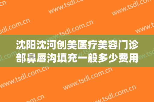 沈阳沈河创美医疗美容门诊部鼻唇沟填充一般多少费用?好不好?(沈阳填充泪沟哪家医院好)