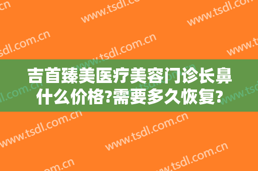 吉首臻美医疗美容门诊长鼻什么价格?需要多久恢复?