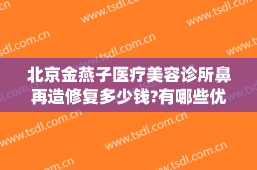 北京金燕子医疗美容诊所鼻再造修复多少钱?有哪些优势?(北京做鼻修复的专家)