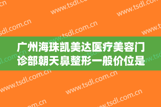 广州海珠凯美达医疗美容门诊部朝天鼻整形一般价位是多少?可靠吗?(广州海珠区整形美容医院)
