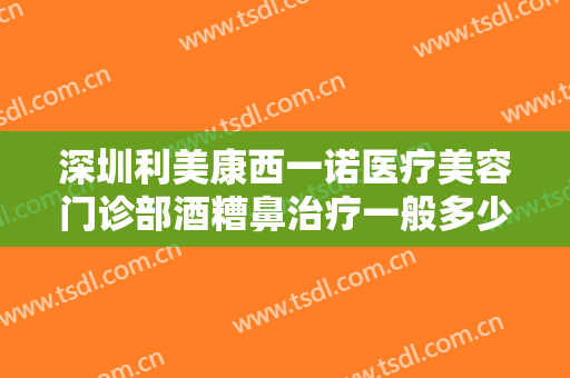深圳利美康西一诺医疗美容门诊部酒糟鼻治疗一般多少钱?好不好?