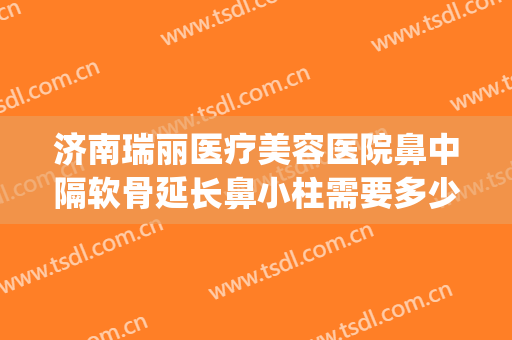济南瑞丽医疗美容医院鼻中隔软骨延长鼻小柱需要多少费用?可靠吗?(做个鼻小柱延长多少钱)