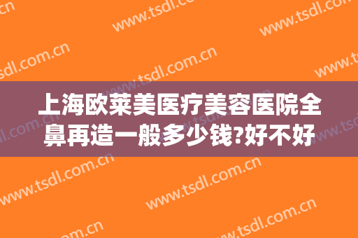 上海欧莱美医疗美容医院全鼻再造一般多少钱?好不好?(上海鼻综合整形多少钱啊)