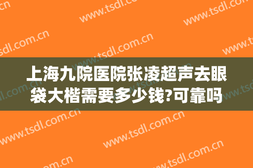 上海九院医院张凌超声去眼袋大楷需要多少钱?可靠吗?(上海九院做眼袋最好的医生)