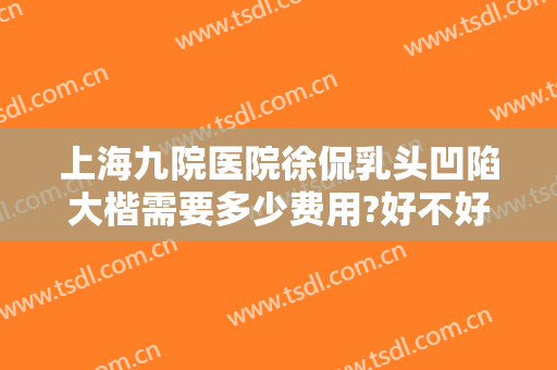 上海九院医院徐侃乳头凹陷大楷需要多少费用?好不好?