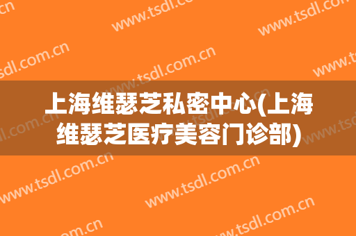 上海维瑟芝私密中心(上海维瑟芝医疗美容门诊部)