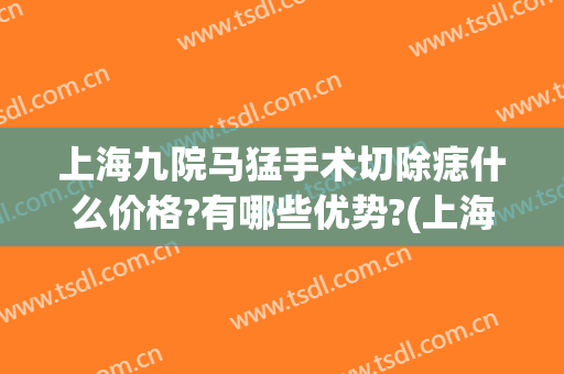 上海九院马猛手术切除痣什么价格?有哪些优势?(上海九院手术去痣一般多少钱)