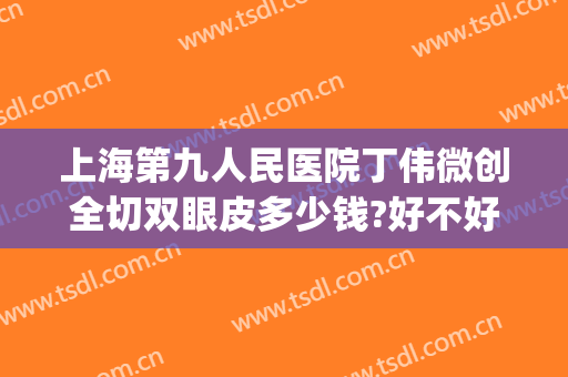 上海第九人民医院丁伟微创全切双眼皮多少钱?好不好?(上海第九人民医院双眼皮手术费用)