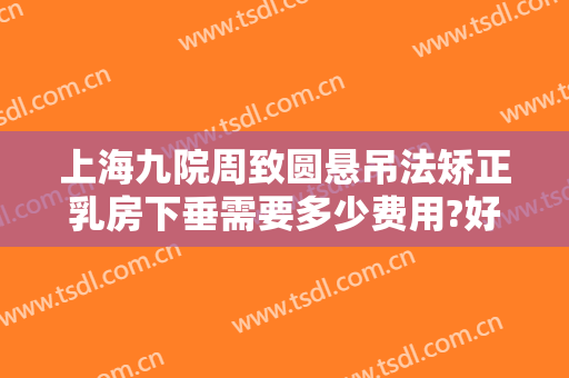 上海九院周致圆悬吊法矫正乳房下垂需要多少费用?好不好?