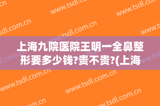 上海九院医院王明一全鼻整形要多少钱?贵不贵?(上海第九人民医院鼻子整形价格)