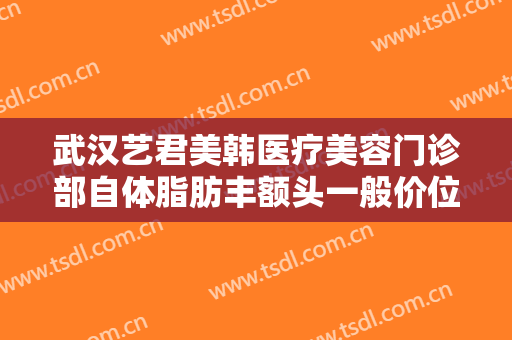 武汉艺君美韩医疗美容门诊部自体脂肪丰额头一般价位是多少费用?怎么样?