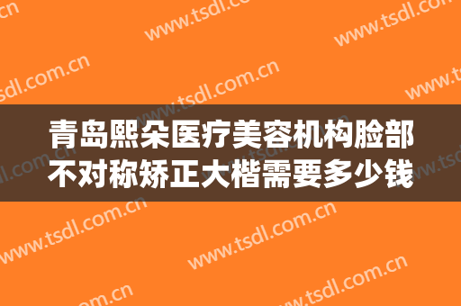 青岛熙朵医疗美容机构脸部不对称矫正大楷需要多少钱?可靠吗?(大连熙师美医疗整形)