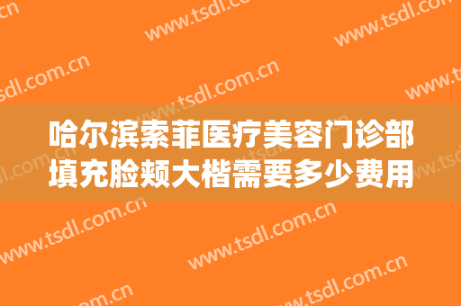 哈尔滨索菲医疗美容门诊部填充脸颊大楷需要多少费用?怎么样?(哈尔滨索菲医疗整形美容)