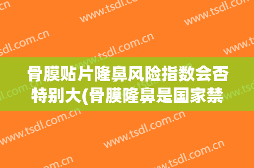 骨膜贴片隆鼻风险指数会否特别大(骨膜隆鼻是国家禁止的)