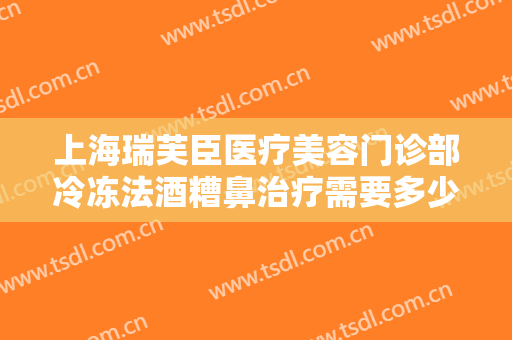上海瑞芙臣医疗美容门诊部冷冻法酒糟鼻治疗需要多少费用?可靠吗?