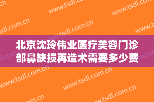 北京沈玲伟业医疗美容门诊部鼻缺损再造术需要多少费用?贵不贵?(沈玲伟业医疗美容怎么样)