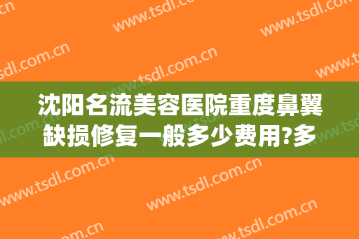 沈阳名流美容医院重度鼻翼缺损修复一般多少费用?多长时间恢复?(沈阳隆鼻整形医院)