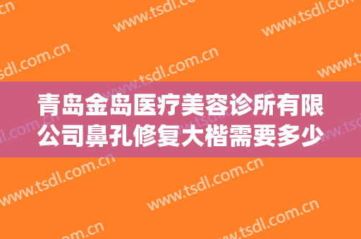 青岛金岛医疗美容诊所有限公司鼻孔修复大楷需要多少钱?贵不贵?(青岛医疗美容整形医院)