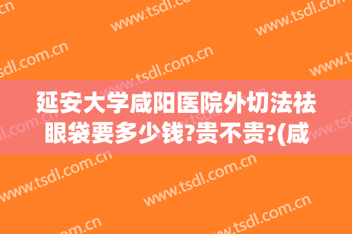 延安大学咸阳医院外切法祛眼袋要多少钱?贵不贵?(咸阳哪个医院去眼袋好)
