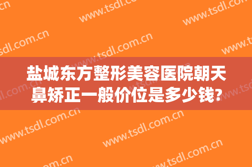 盐城东方整形美容医院朝天鼻矫正一般价位是多少钱?怎么样?(盐城东方整形美容医院医生)