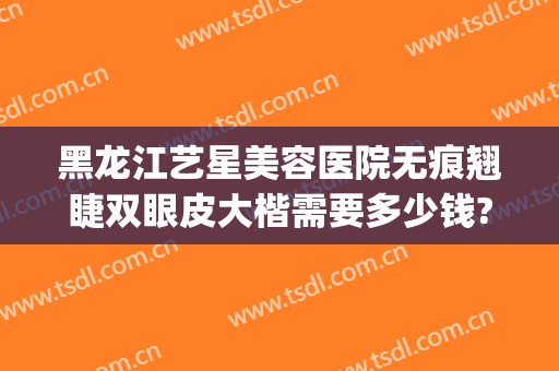 黑龙江艺星美容医院无痕翘睫双眼皮大楷需要多少钱?靠谱吗?(艺星做双眼皮多少钱)