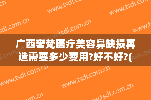 广西奢梵医疗美容鼻缺损再造需要多少费用?好不好?(梵希医疗整形)