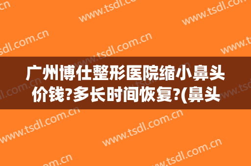 广州博仕整形医院缩小鼻头价钱?多长时间恢复?(鼻头缩小隆鼻多少钱)