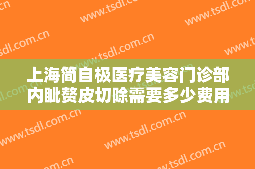 上海简自极医疗美容门诊部内眦赘皮切除需要多少费用?需要多久恢复?