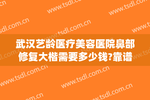 武汉艺龄医疗美容医院鼻部修复大楷需要多少钱?靠谱吗?(武汉艺龄整形美容医院)