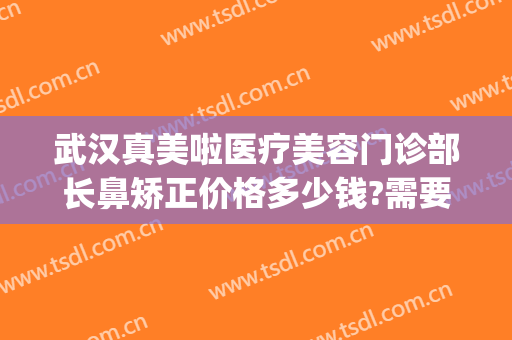 武汉真美啦医疗美容门诊部长鼻矫正价格多少钱?需要多久恢复?(武汉美莱美容整形医院电话)