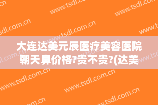 大连达美元辰医疗美容医院朝天鼻价格?贵不贵?(达美元辰医疗整形地址电话)