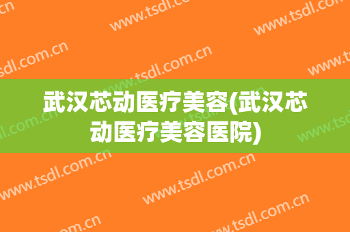 武汉芯动医疗美容(武汉芯动医疗美容医院)