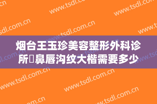 烟台王玉珍美容整形外科诊所袪鼻唇沟纹大楷需要多少费用?可靠吗?(烟台王玉珍整形医院)