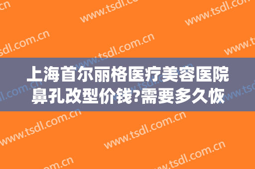 上海首尔丽格医疗美容医院鼻孔改型价钱?需要多久恢复?(上海首尔丽格整形美容医院)