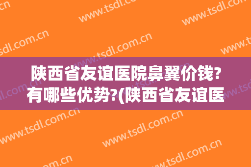 陕西省友谊医院鼻翼价钱?有哪些优势?(陕西省友谊医院鼻翼价钱?有哪些优势科室)