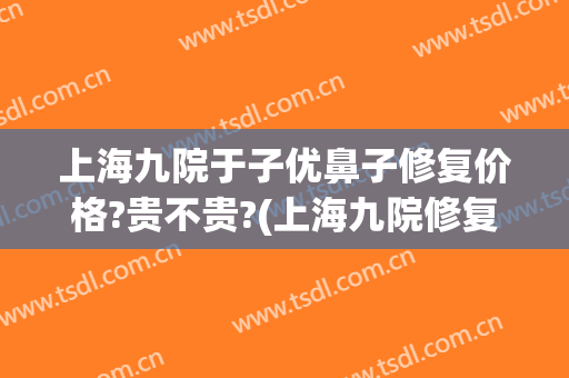 上海九院于子优鼻子修复价格?贵不贵?(上海九院修复鼻子专家哪个好)