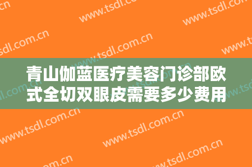 青山伽蓝医疗美容门诊部欧式全切双眼皮需要多少费用?效果怎么样?