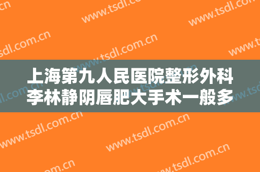 上海第九人民医院整形外科李林静阴唇肥大手术一般多少费用?有哪些优势?