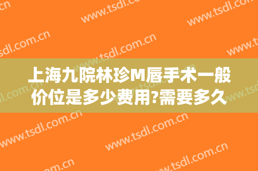 上海九院林珍M唇手术一般价位是多少费用?需要多久恢复?(上海九院唇部整形手术价格)